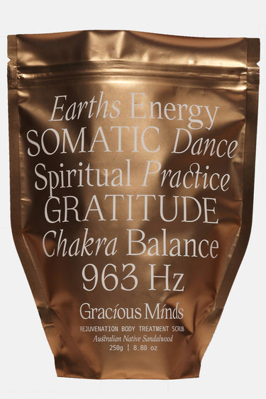 GRACIOUS MINDS – REJUVENATION BODY TREATMENT SCRUB - STUDIO JO STORE